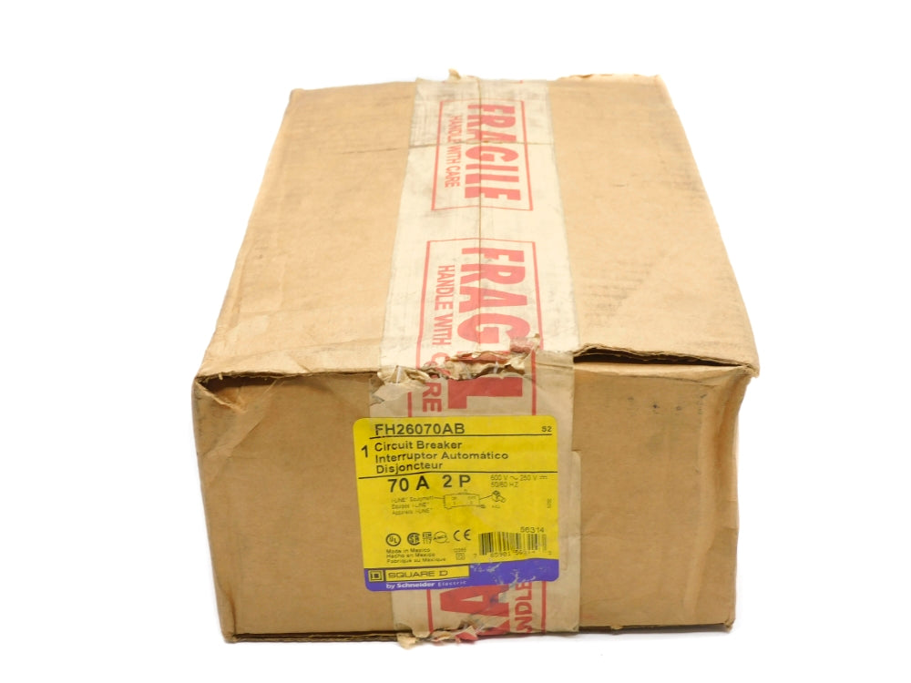 SQUARE D FH26070AB SER. 2 600V 70A NSFS
