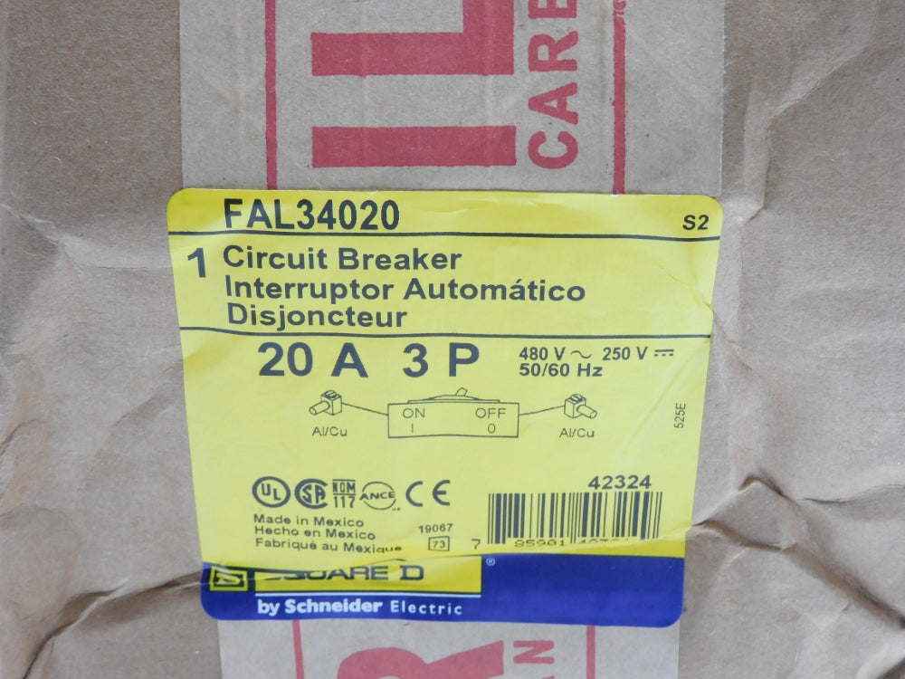 SQUARE D FAL34020 SER. 2 20A 480V NSFS