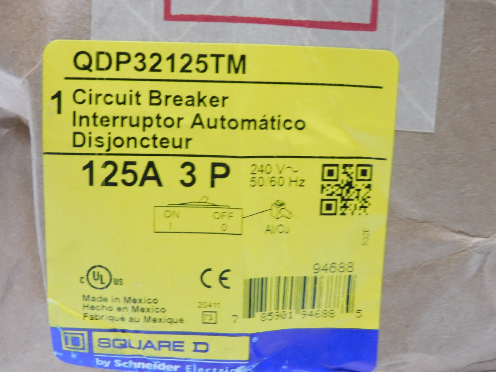SQUARE D QDP32125TM 125A 240V NSMP