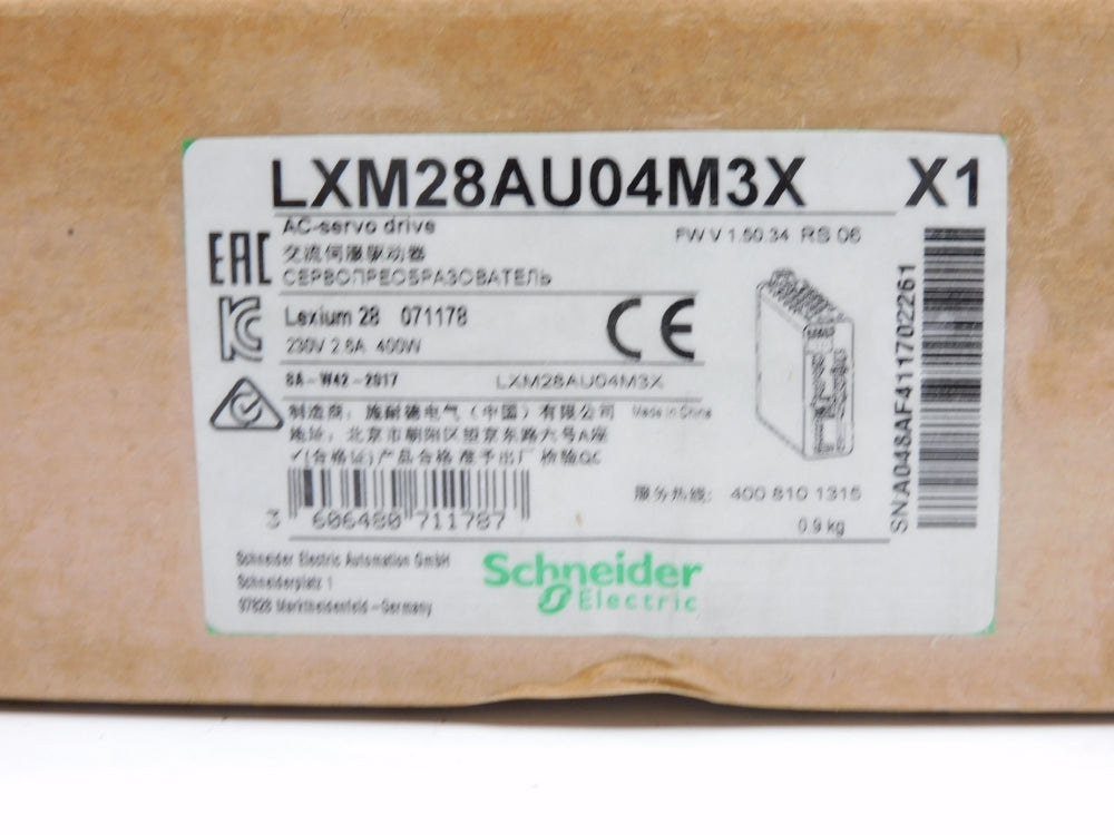 SCHNEIDER ELECTRIC LXM28AU04M3X NSMP