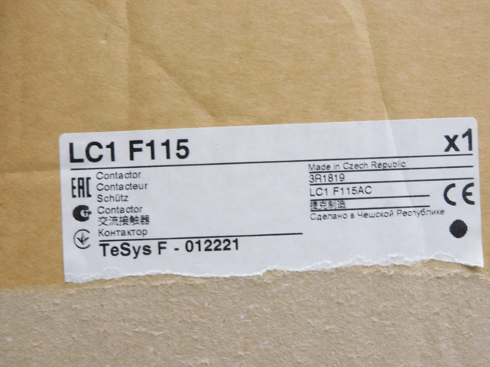 SCHNEIDER ELECTRIC LC1F115 NSMP