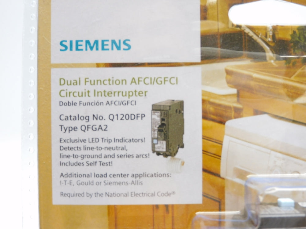 SIEMENS Q120DFP 20A 120VAC NSMP