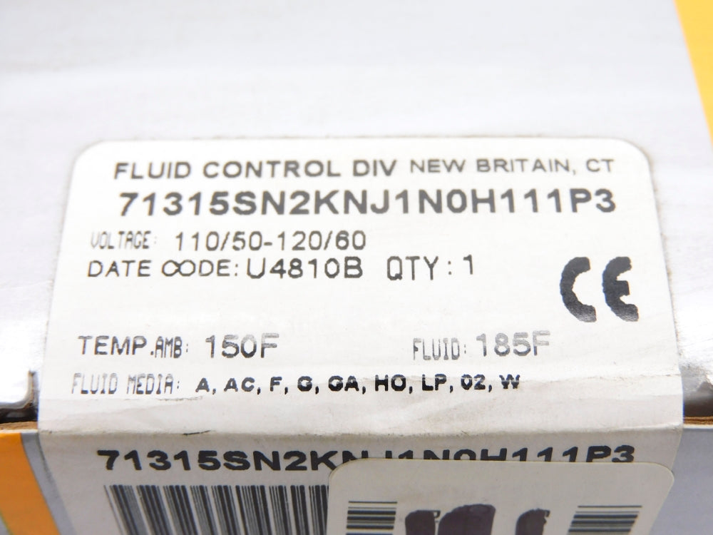 PARKER 71315SN2KNJ1N0H111P3 110-50/120-60 NSFS