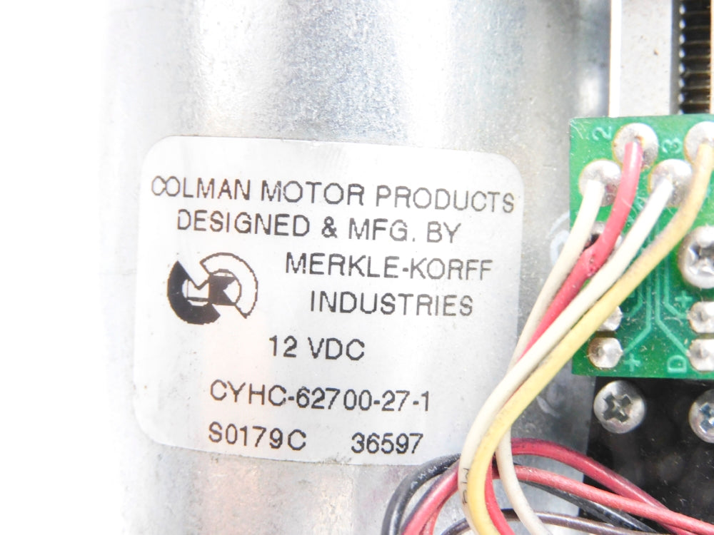 COLMAN MOTOR CYHC-62700-27-1 UNMP