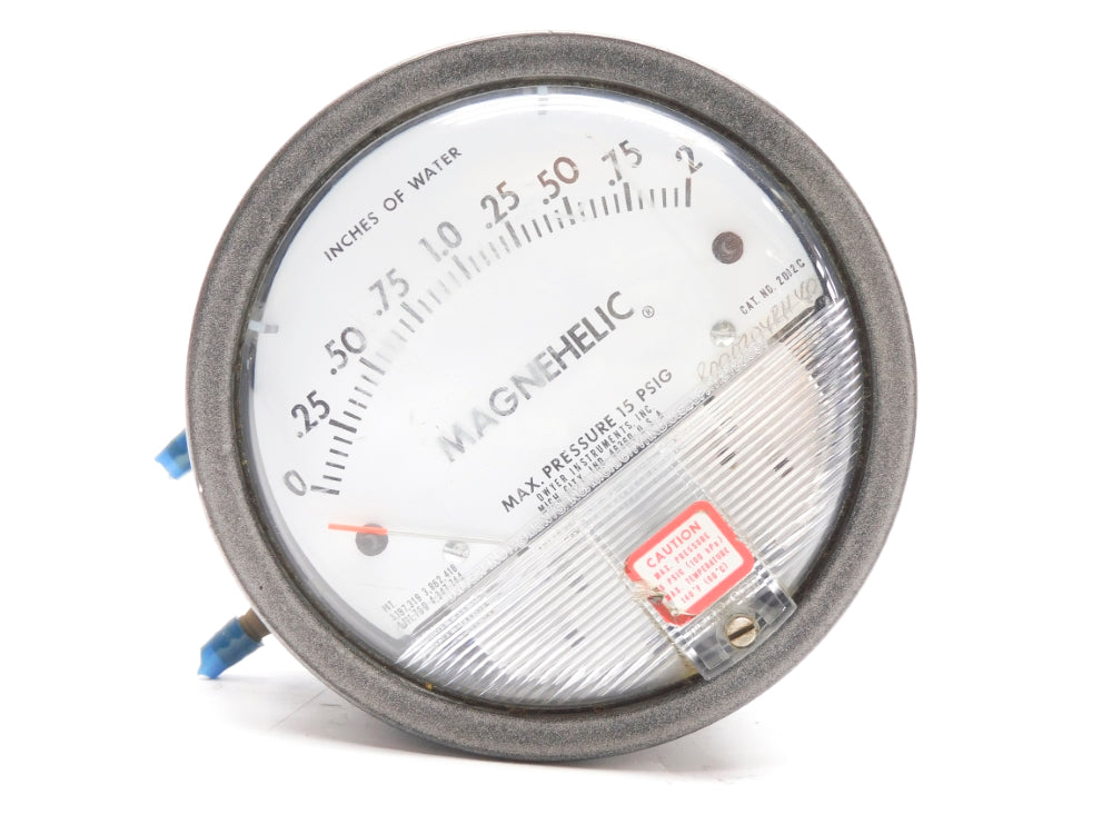 DWYER 2002C 0-2"H2O 15PSIG UNMP