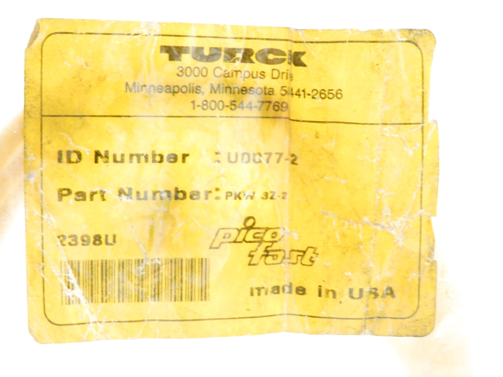 TURCK PKW3Z-2 U0077-2 NSMP