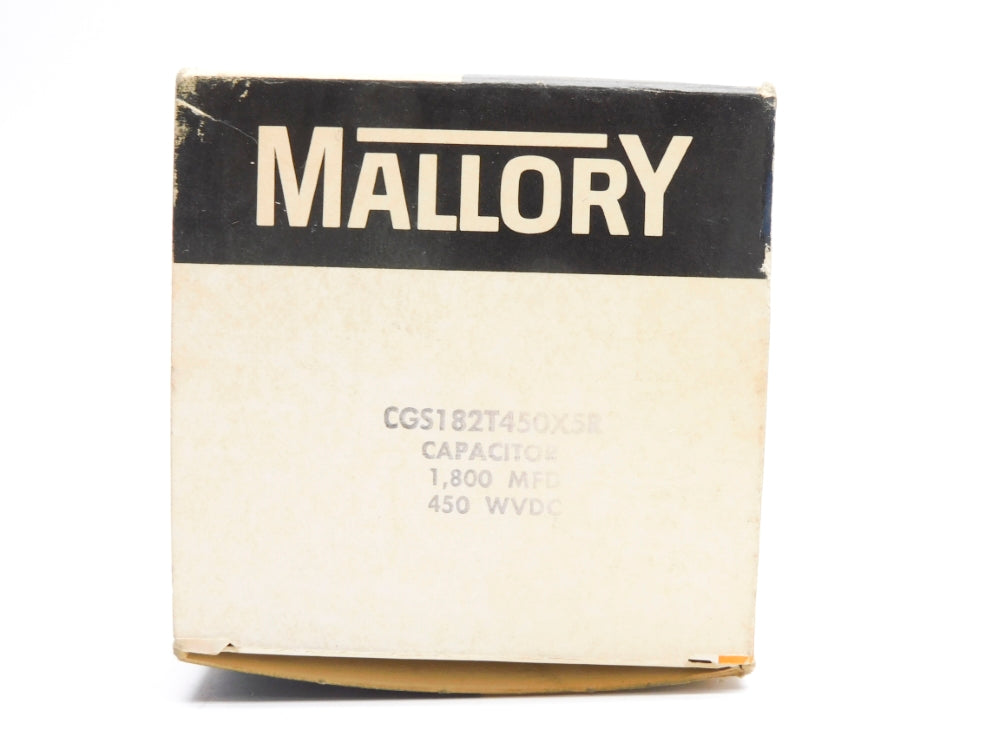 MALLORY CGS182T450X5R NSMP
