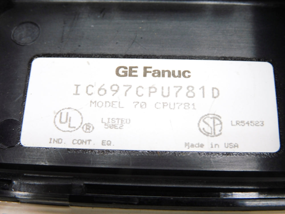 FANUC IC697CPU781D UNMP