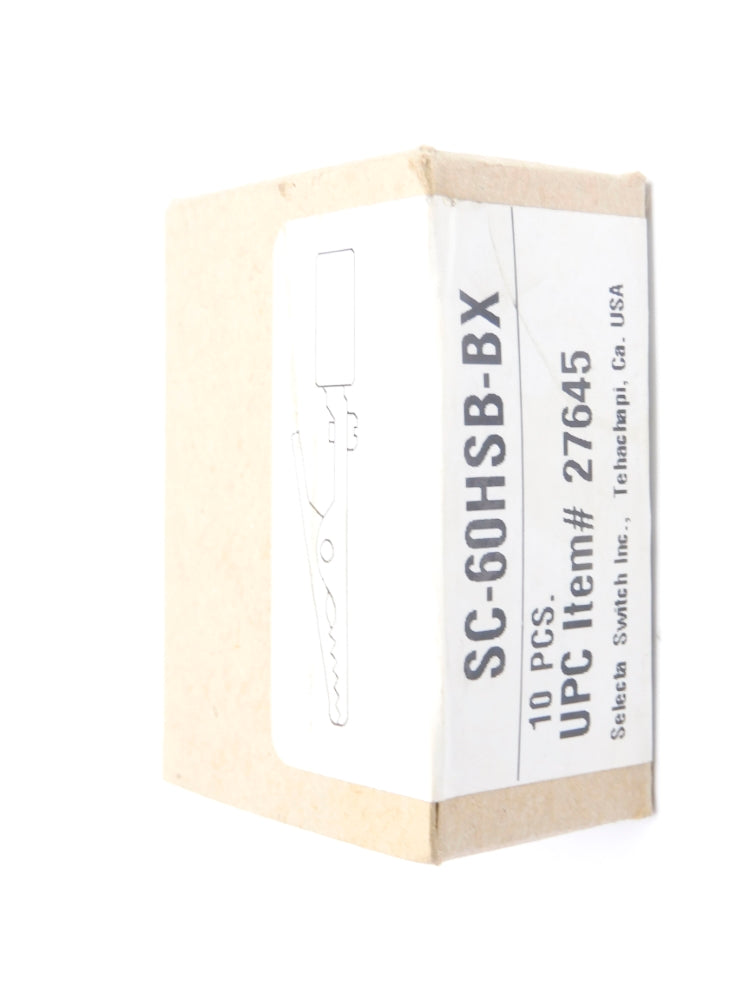 SELECTA SWITCH SC-60HSB-BX (PKG OF 10) NSMP