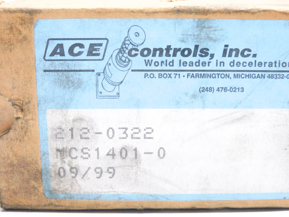 ACE CONTROLS MCS1401-0 212-0322 NSMP