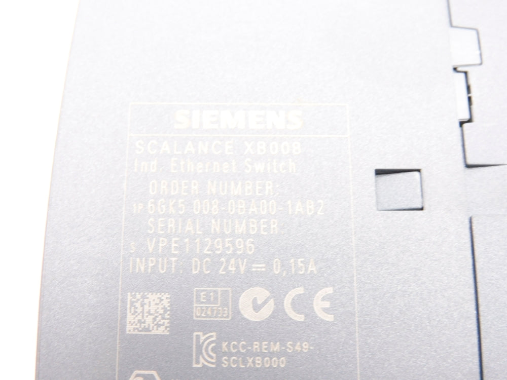 SIEMENS 6GK5008-0BA00-1AB2 UNMP