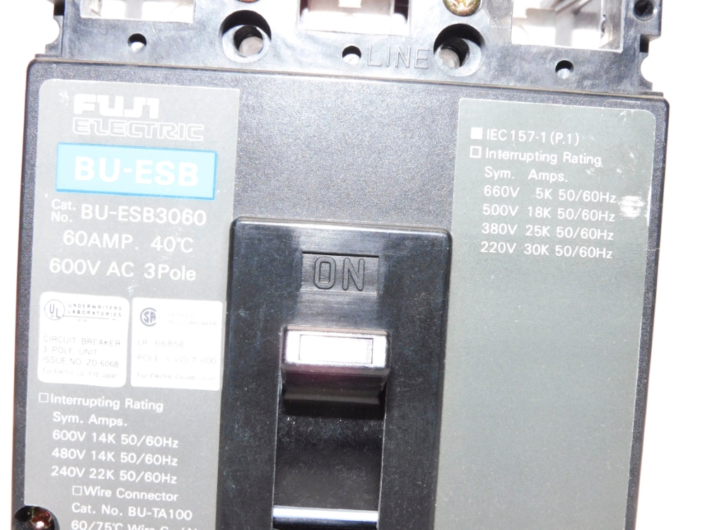 FUJI ELECTRIC BU-ESB3060 60A 600VAC NSMP