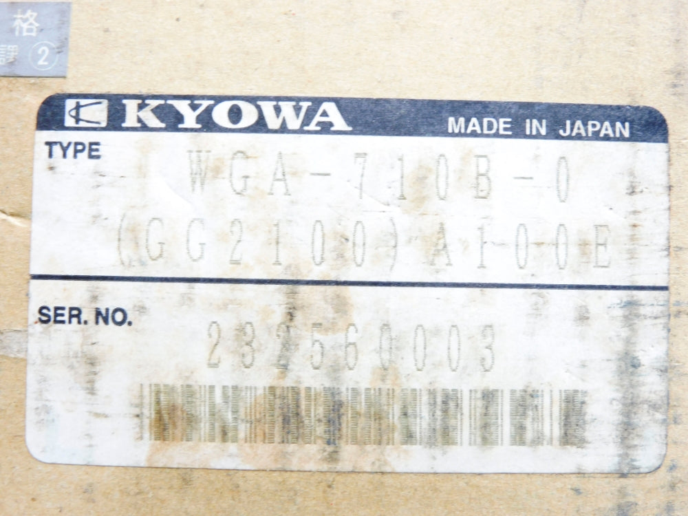 KYOWA WGA-710B-0 NSMP