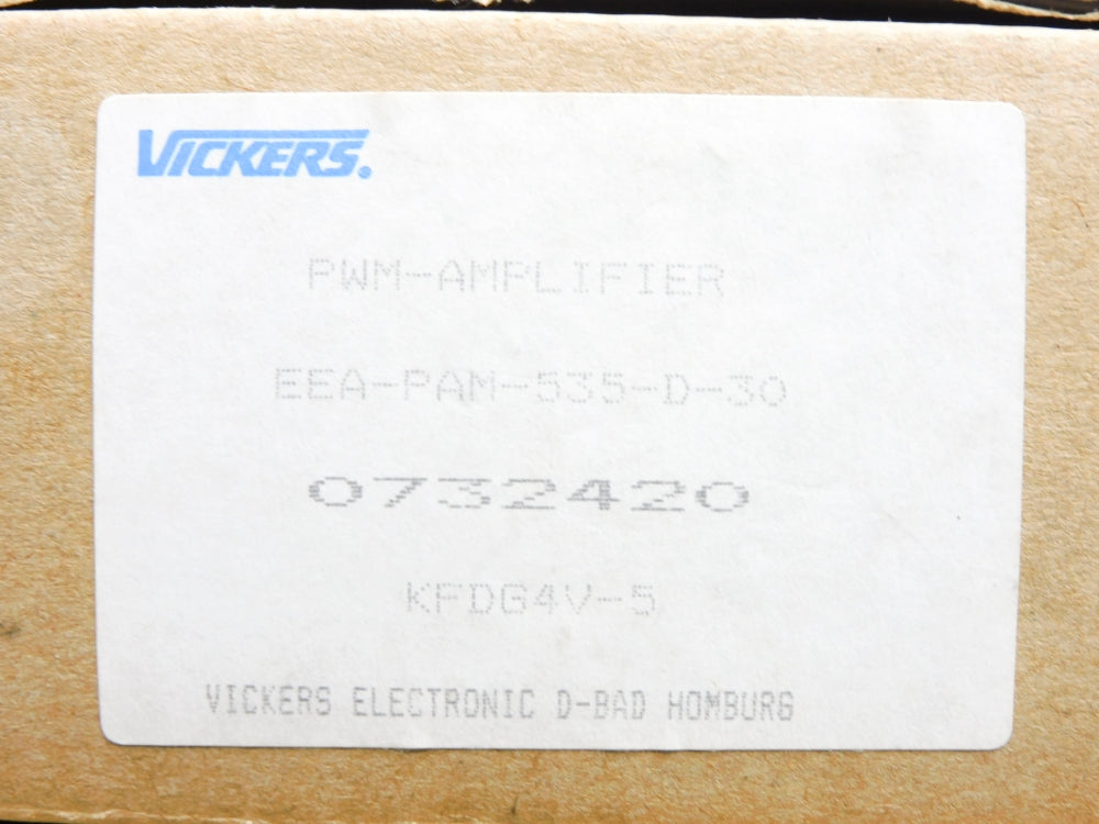 VICKERS EEA-PAM-535-D-30 0732420 NSMP
