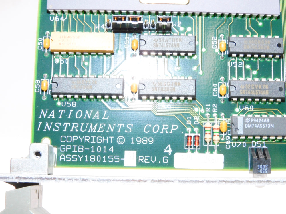 NATIONAL INSTRUMENTS 180155-51 GPIB-1014 REV. G4 NSMP