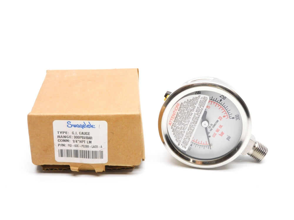 SWAGELOK PGI-63C-PG300-LA0X-A 300PSI NSMP