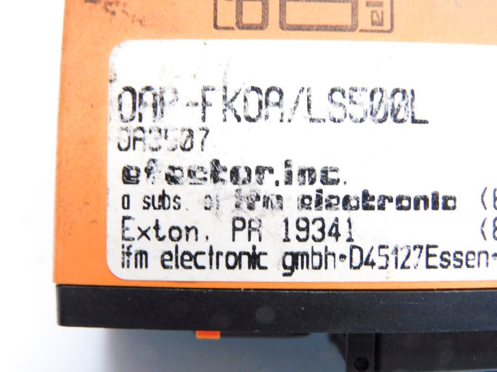 IFM EFECTOR OAP-FK0A/LS500L OA3507 UNMP