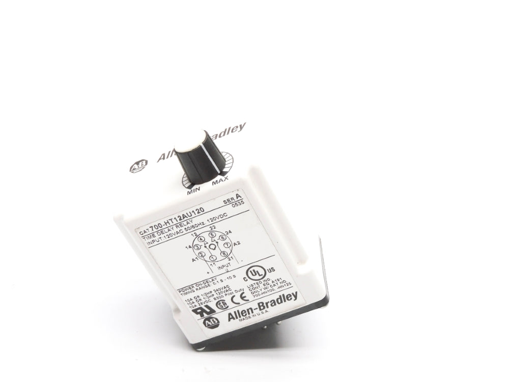 ALLEN BRADLEY 700-HT12AU120 SER. A 120VAC/DC 0.1S-10S NSNP
