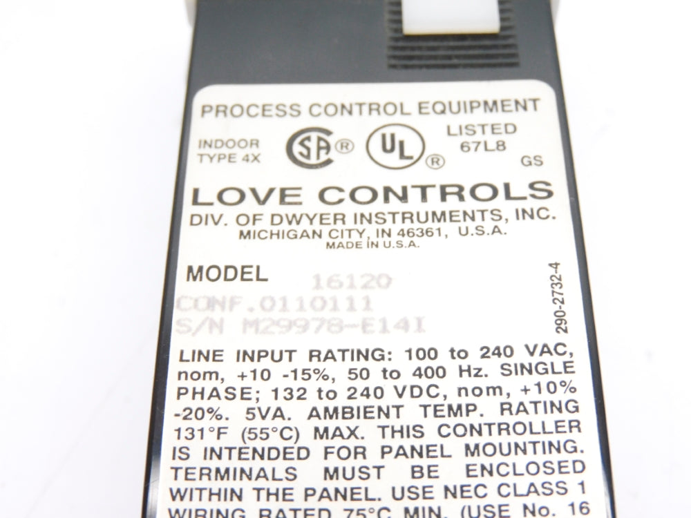 LOVE CONTROLS 16120-0110111 NSMP