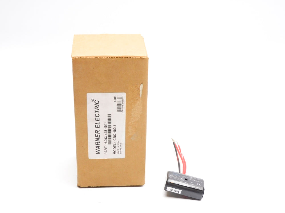 WARNER ELECTRIC 6003-448-101 CBC-100-1 NSMP