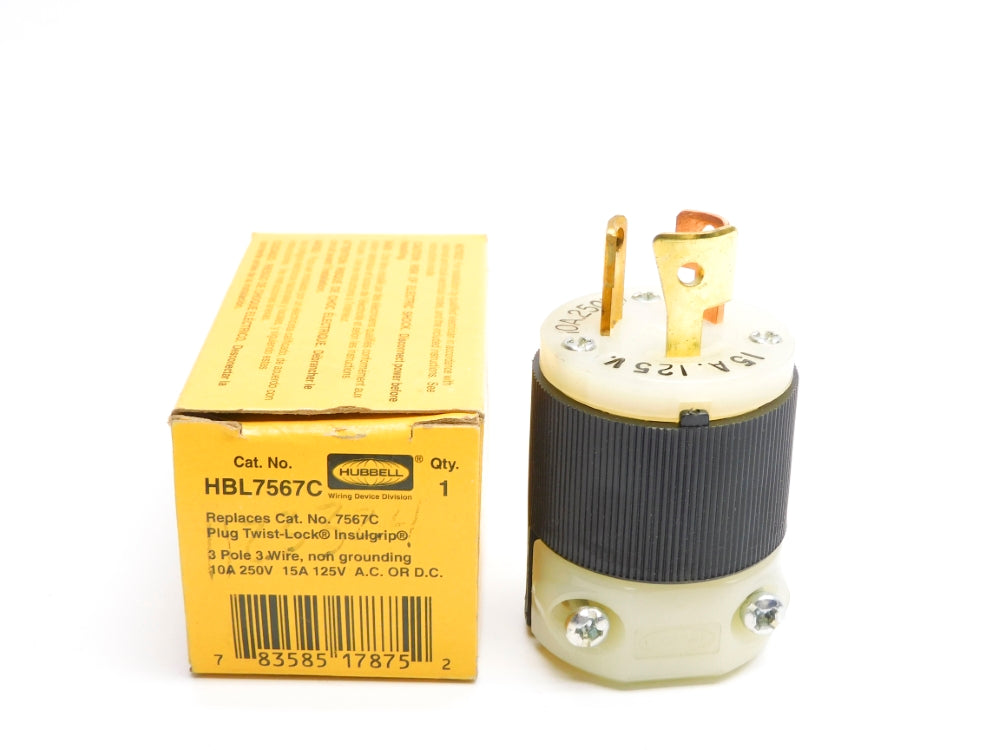 HUBBELL HBL7567C 250V 10A NSMP