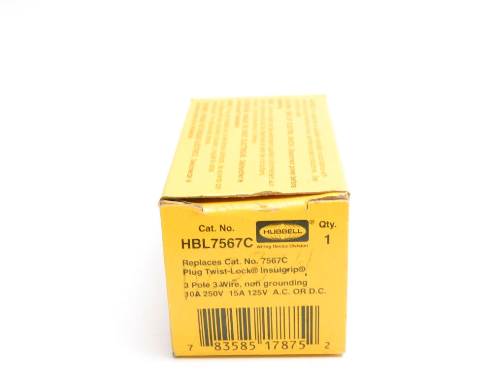 HUBBELL HBL7567C 250V 10A NSMP