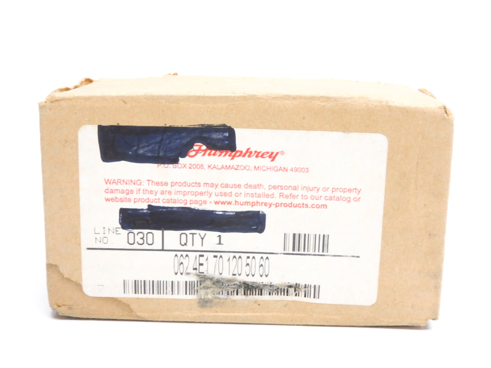 HUMPHREY 0624E1701205060 120/50-60 0-125PSI NSMP