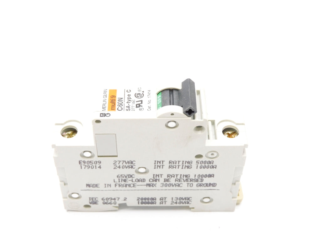 SQUARE D MG17414 88465 5A 277VAC NSMP