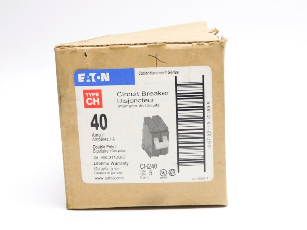 EATON CH240 40A 120/240V (PKG OF 5) NSMP
