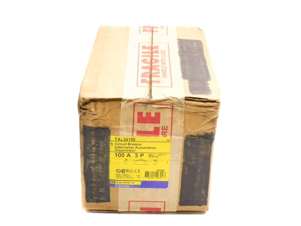 SQUARE D FAL34100 100A 480/250V NSFS