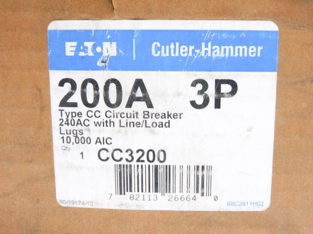 CUTLER HAMMER CC3200 200A 240VAC NSMP
