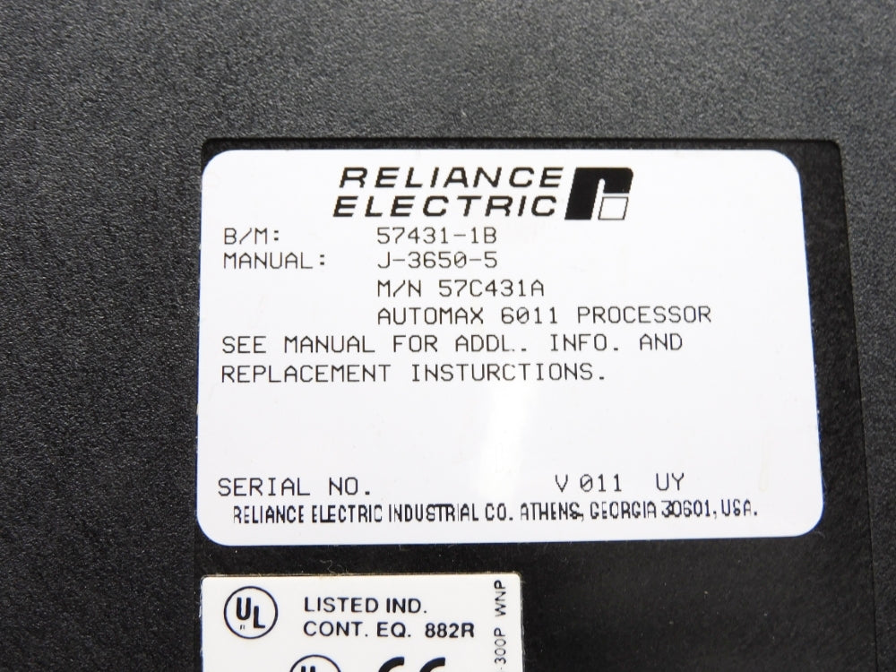 RELIANCE ELECTRC 57C431A UNMP