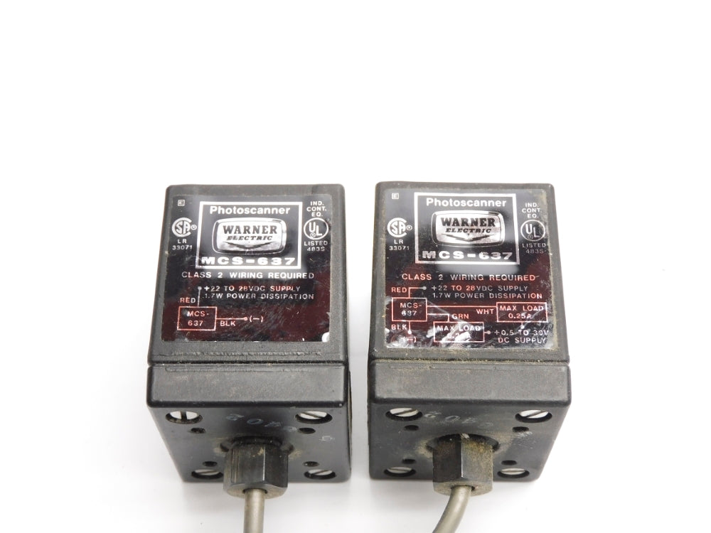 WARNER ELECTRIC MCS-637 (AS PICTURED) UNMP