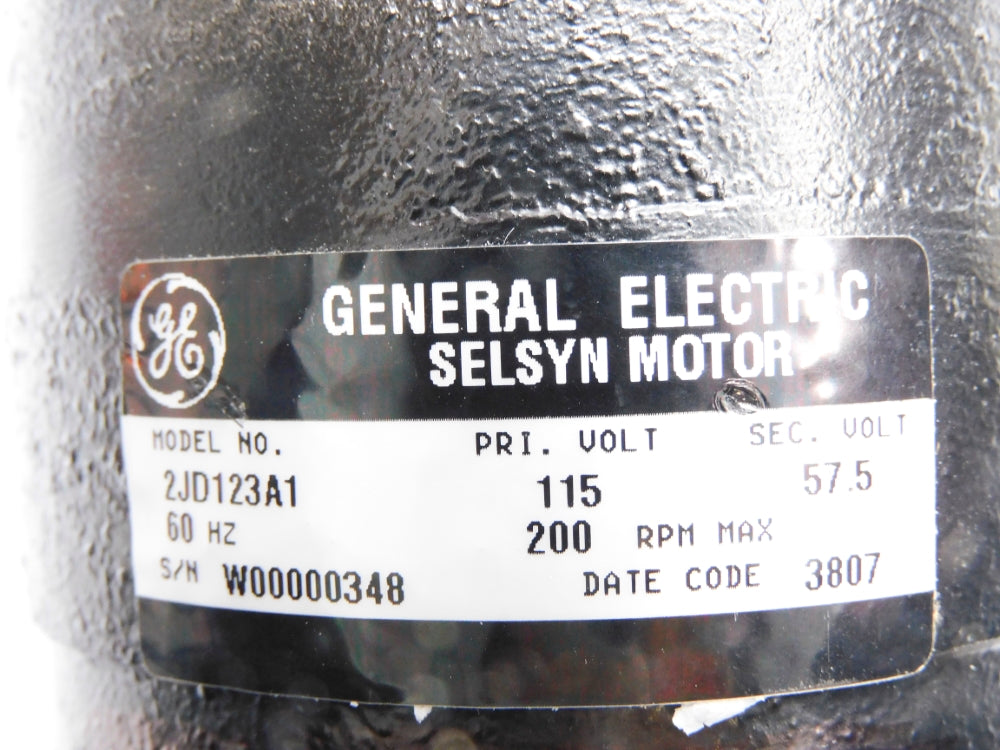 GENERAL ELECTRIC 2JD123A1 NSNP
