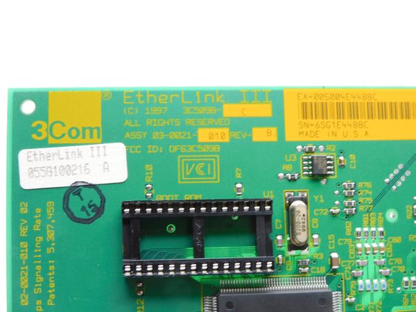 3COM 03-0021-010 ETHERLINKIII REV. B UNMP