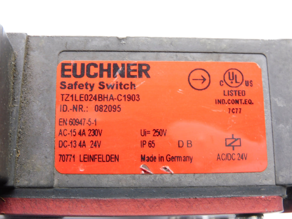 EUCHNER TZ1LE024BHA-C1903 082095 (NO KEY) NSNP