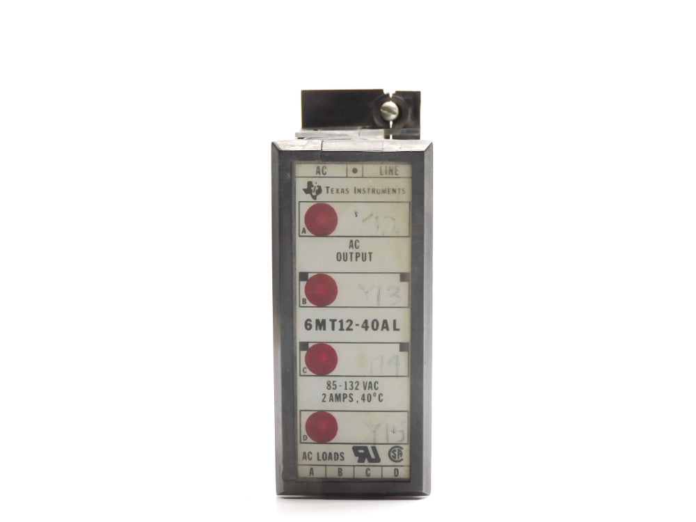 TEXAS INSTRUMENTS 6MT12-40AL 85-132VAC 2A UNMP