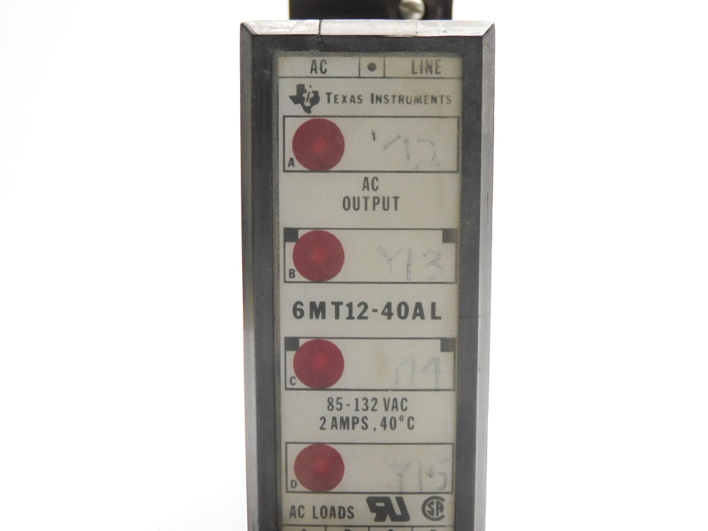 TEXAS INSTRUMENTS 6MT12-40AL 85-132VAC 2A UNMP