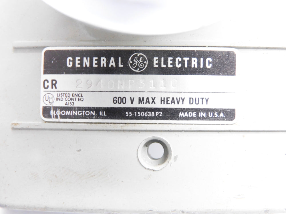 GENERAL ELECTRIC CR2940NP311C UNMP