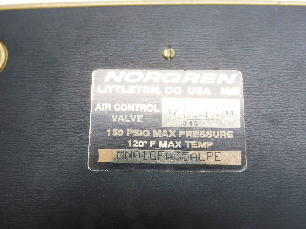 NORGREN MN01GFA35ALPE 24V 150PSIG UNMP