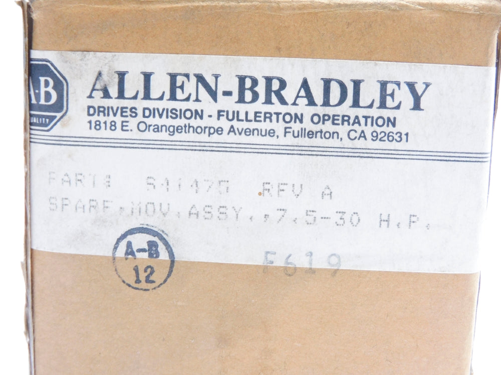 ALLLEN BRADLEY S41475 NSMP