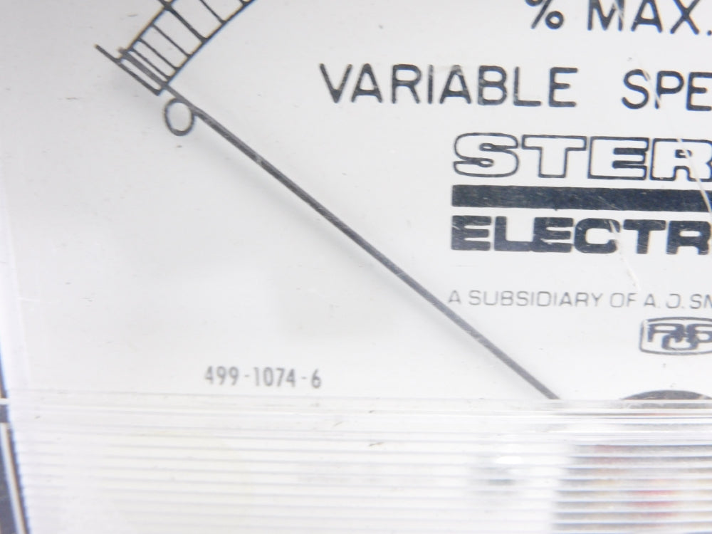 STERLING ELECTRIC 499-1074-6 1-100%RPM NSNP
