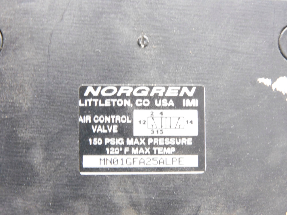 NORGREN MN01GFA25ALPE 24V 150PSIG NSNP