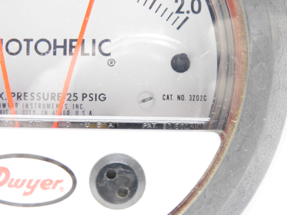 DWYER 3202-HL-LT-TAMP 25PSIG NSMP