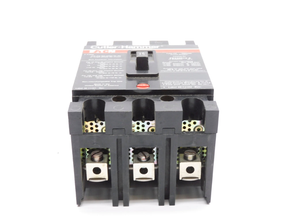 CUTLER HAMMER FS340015A 15A 480VAC UNMP