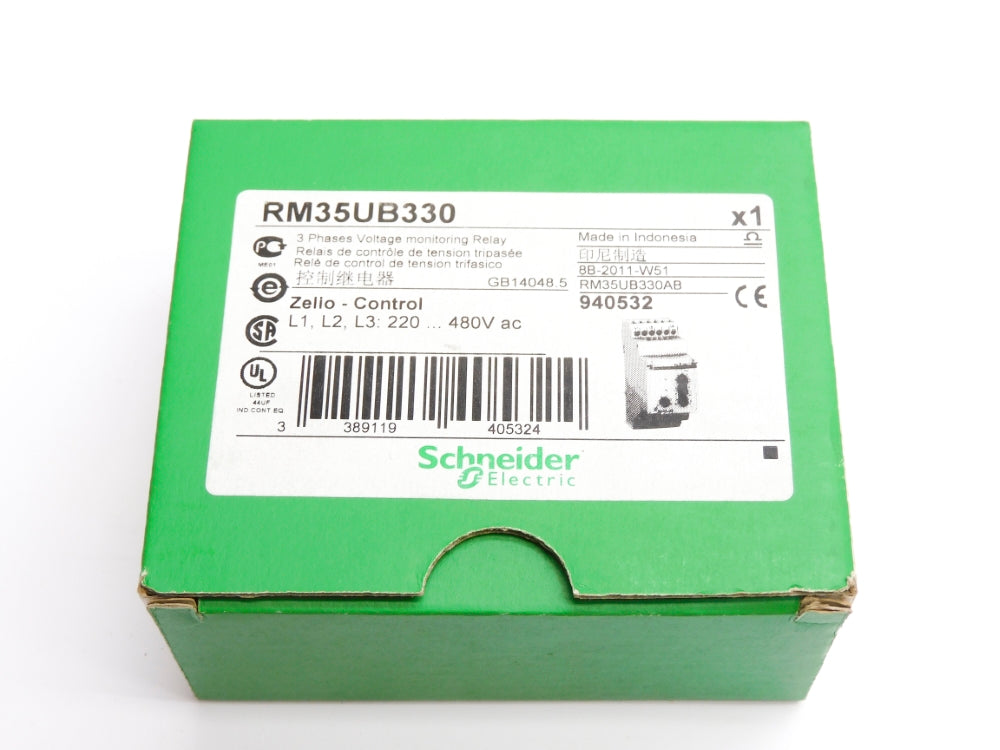 SCHNEIDER ELECTRIC RM35UB330 480VAC NSMP