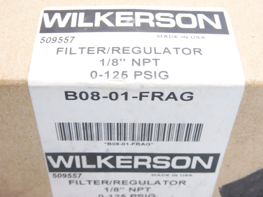 WILKERSON B08-01-FRAG 0-125PSI 1/8" NSMP