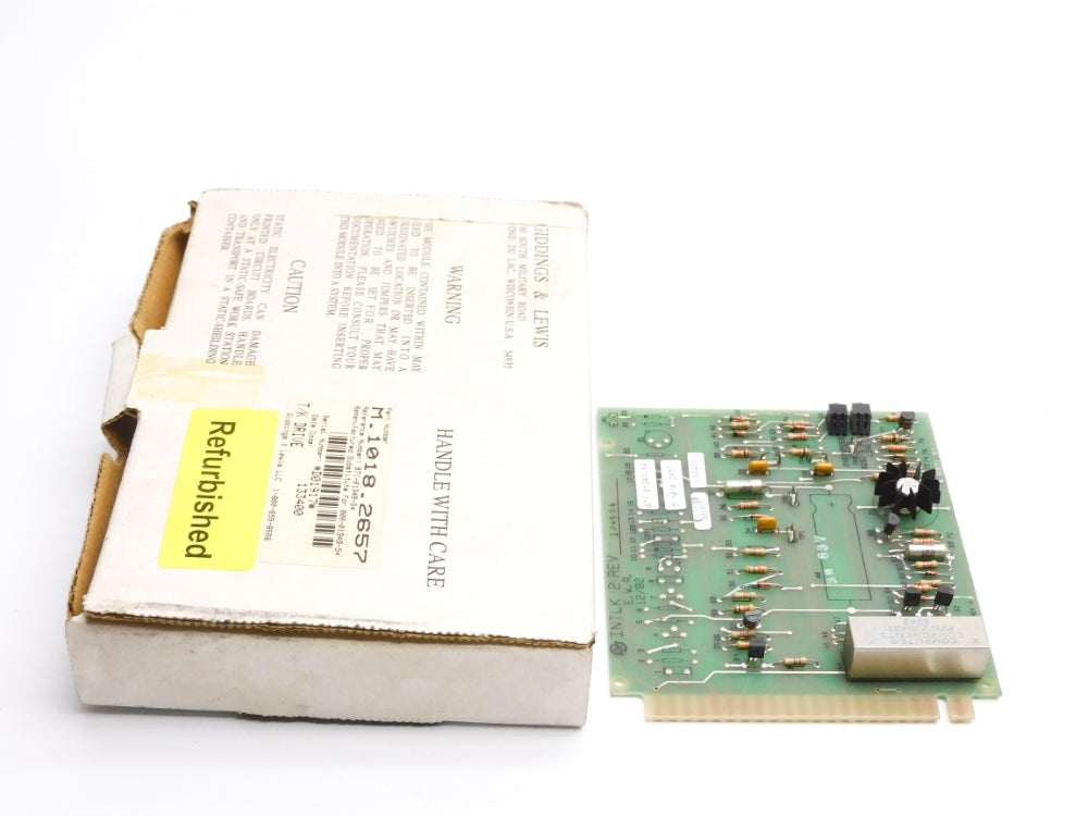 GIDDINGS&LEWIS M.1018.2657 800-01349-54 REMAN