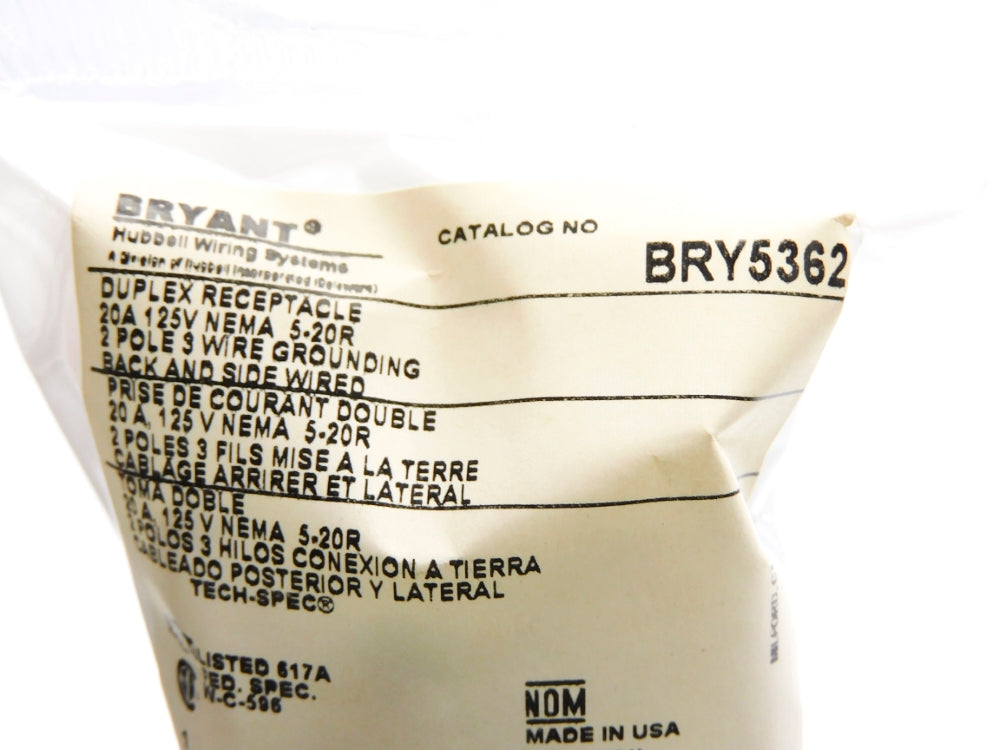 BRYANT BRY5362 NSMP