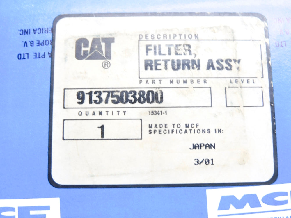 CAT 9137503800 ZQ18G NSMP